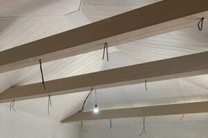 Иванов Евгений Валерьевич — Монтаж вагонки,брашировка,покраска фальшь балки. — Портфолио №5