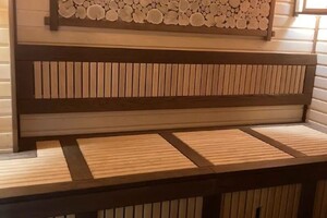 Иванов Евгений Валерьевич — Монтаж вагонки,брашировка,покраска фальшь балки. — Портфолио №9