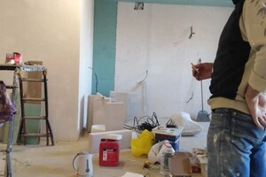 Иванов Василий Иванович — Работа с гкл, электрика штробы подрозетники — Портфолио №36