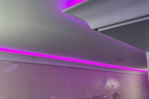 Юдин Владислав Владимирович — Готовый потолочный багет с парящим эффектом ЖК ДЕРЖАВИНСКИЙ — Портфолио №20