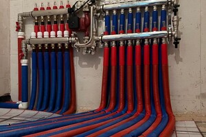 Юдин Владислав Владимирович — Разводка теплого пола в частном доме 130 м2 — Портфолио №4