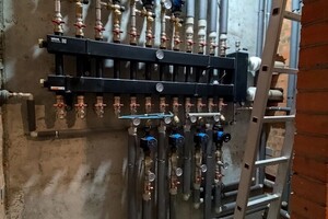 Киселев Александр Петрович — Монтаж гидро стрелки и групп ее потребителей. — Портфолио №55