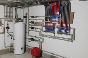 Киселев Александр Петрович — Монтаж котельного оборудование в подвальном помещении. — Портфолио №85