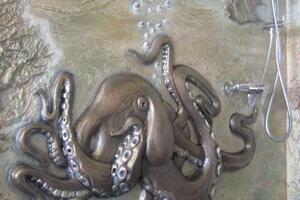 Корчагин Игорь Анатольевич — Барельеф Осьминог — Портфолио №24