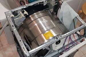 Корчагин Виктор Сергеевич — Замена ремня сушильной машины — Портфолио №1