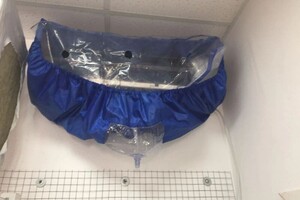 Лаза Евгений Александрович — Выполняем мойку в специальном сервисном чехле — Портфолио №50