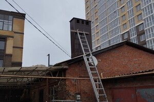 Максимчук Дмитрий Владимирович — Обшивка дымоходной трубы — Портфолио №3