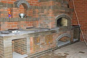 Майборода Андрей Фёдорович — Печной комплекс мангал, казан, духовка — Портфолио №29