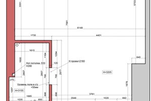 Микаелян Артур Араратович — Обмерый план квартиры — Портфолио №21