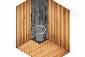 Микаелян Артур Араратович — Аксонометрия интерьера сауны — Портфолио №26