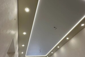 Милешин Александр Витальевич — Двухуровневый натяжной потолок с подсветкой — Портфолио №2