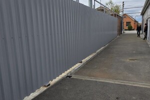 Мильке Виктор Тимофеевич — Сварка забора и монтаж проф листа — Портфолио №10