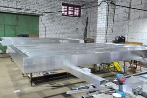 Мильке Виктор Тимофеевич — Сварка крыжек для улечного басейна из алюминия аргоной сваркой — Портфолио №9