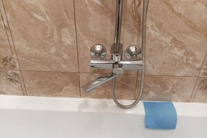 Мойсиевич Сергей Михайлович — Установка смесителя с лифтом и тропическим душем — Портфолио №10