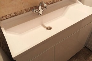 Мойсиевич Сергей Михайлович — Установка тумбы с раковиной и смесителем — Портфолио №8