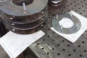 Пастухов Виталий Дмитриев — Переходные фланцы на отопительные котлы. — Портфолио №1