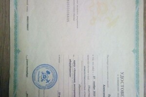 Пазюков Александр Сергеевич — Диплом / сертификат №2