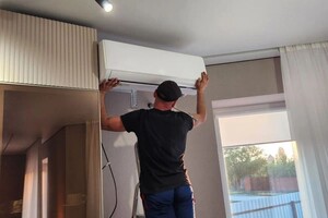 Рудской Станислав Юрьевич — Установка кондиционера — Портфолио №7