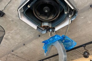 Синица Виктор Александрович — Обслуживание кассетного кондиционера — Портфолио №28