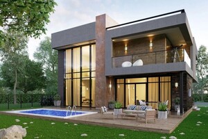 Солодилов Алексей Александрович — Проект индивидуального жилого дома (200м2). Реализован. — Портфолио №13