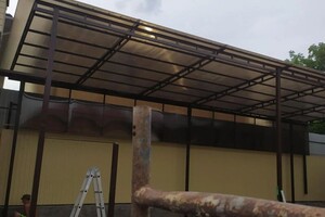 Сварочные работы — Навесы — Портфолио №14