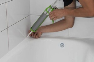 Талько Дмитрий Михайлович — Заделка шва герметиком — Портфолио №6