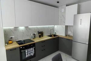 Зубко Сергей Александрович — Стоимость кухни 228000 материал АГТ софт тач. Корпус ЛДСП краношпан+подвеска — Портфолио №6