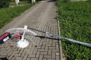 Установка загородного интернета на удаленности 17 км от базовой вышки. — Кривобоков Роман Анатольевич