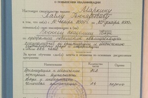 Военная академия связи им. С.М. Буденного; Организация и обеспечение контроля безопасности связи и информации — Маркин Павел Геннадьевич