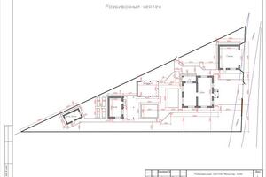 Разбивочный чертеж — Разумовская Татьяна Борисовна