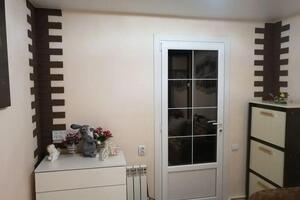 Пристройка в доме, штукатуркка , шпаклёвка, окраска стен декоротивный камень, (делаю камень сам из гипса ) — Бобков Дмитрий Николаевич
