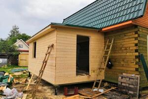 Каркасная пристройка 3*6 м — Анахасян Андреас Оганнесович