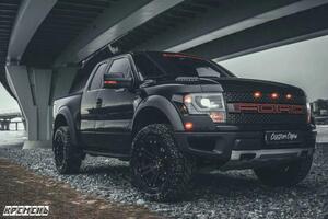 Доработка Ford F-150 Raptor; 1. Установлены пневмобаллоны на задний мост - 40 000 руб.; 2. Установлены два \