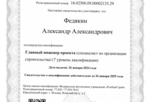 Диплом / сертификат №5 — Федякин Александр Александрович