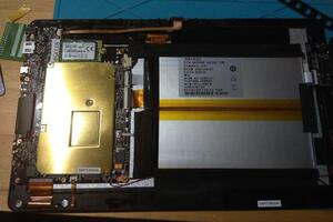 Установка ssd в планшет, штатный винт был утерян. — Лычагин Максим Игоревич