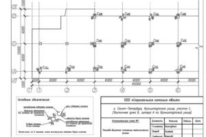 Исполнительная схема колонны — ГРУПП» ООО «ГЕОПОРТ