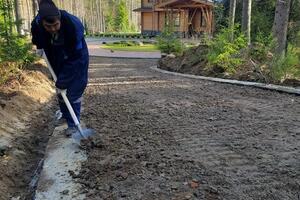 Сделана полная подготовка к асфальтированию дороги.; Любые виды дорог с 3 по 5 категорию. Или по вашим требованиям. — ООО ТехАс