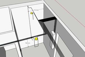 составление 3d модели объекта для точного расчета материала и схем разводки кабелей — Третьяков Вадим Олегович