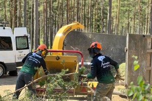 дробление веток в щепу — Ващев Ян Викторович