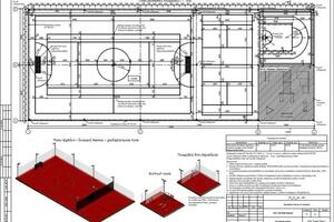 Рабочая документация (спортивная площадка в коттеджном поселке Лен.обл.) — Ялинчук Игорь Станиславович