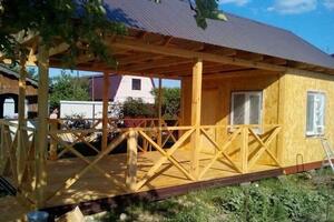 Летняя кухня с террасой на даче — Погорелов Василий Иванович