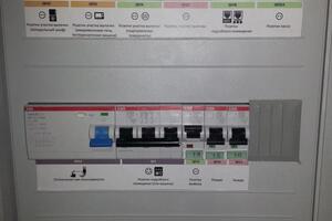 Монтаж распределительного щита — Синев Сергей Михайлович