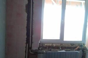 монтаж батареи в нишу и стояка в штробу — Царьков Андрей Юрьевич