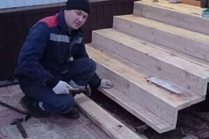 Столярные работы.Переделка крыльца. — Сидоров Алексей Петрович