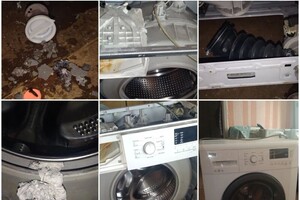 Удаление, извлечение постороннего предмета из стиральной машины. Заклинил бак. — Кагарманов Руслан Игоревич