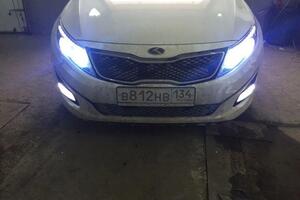 KIA Optima установка ксенона в ближний, дальний, птф — Огренич Роман Сергеевич