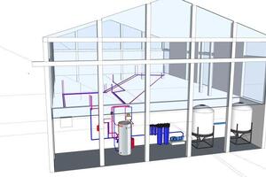 3D проект котельной и магистралей — Бондарь Александр Анатольевич