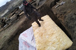 Сборка септика из бревна — Никанов Павел Николаевич