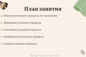 К каждому уроку предлагается тематическая презентация с необходимым материалом — Герлина Анастасия Игоревна