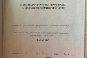 Диплом / сертификат №2 — Сукиасян Анна Камоевна